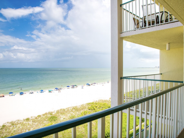 Beachfront Chic Condo in Marco Island Sleeps 4 Guests